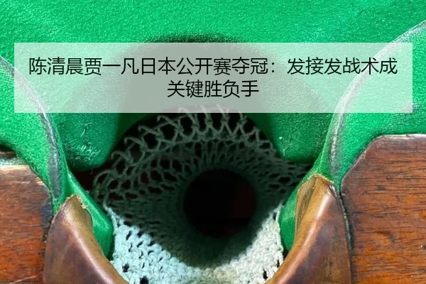 陈清晨贾一凡日本公开赛夺冠：发接发战术成关键胜负手